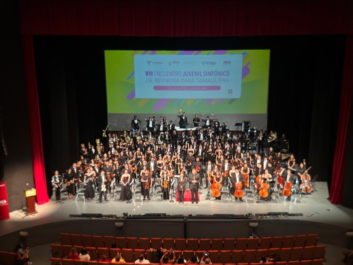 VII Encuentro Juvenil Sinfónico de Reynosa para Tamaulipas, forma ya parte de la historia musical de la ciudad y la región