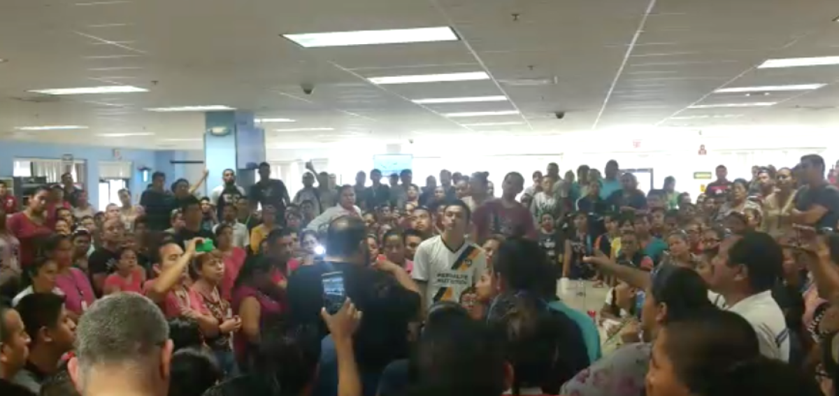 Integrantes del Siamar muestran rechazo a nuevos dirigentes