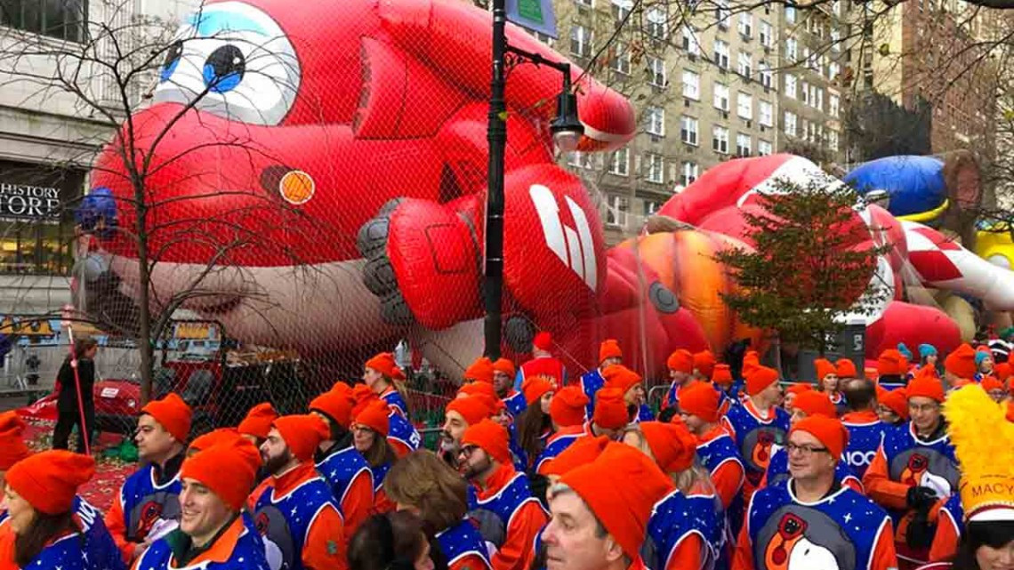 Día de Acción de Gracias llega con su globos gigantes