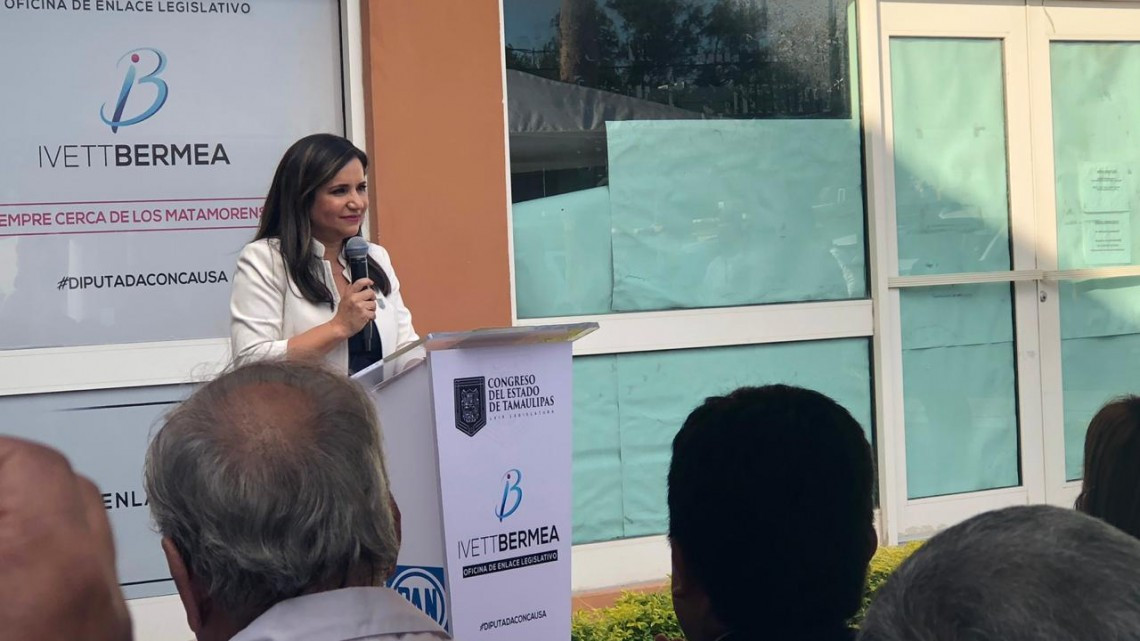 Inaugura Ivette Bermea su Oficina de Gestoría