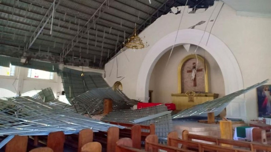 25 heridos tras sismo de 5.8 en Filipinas