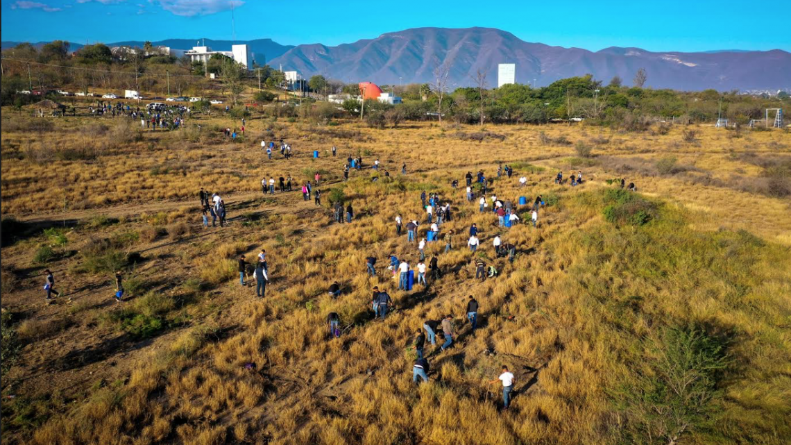 Reforesta Gobierno de Tamaulipas Parque Estatal “El Refugio”