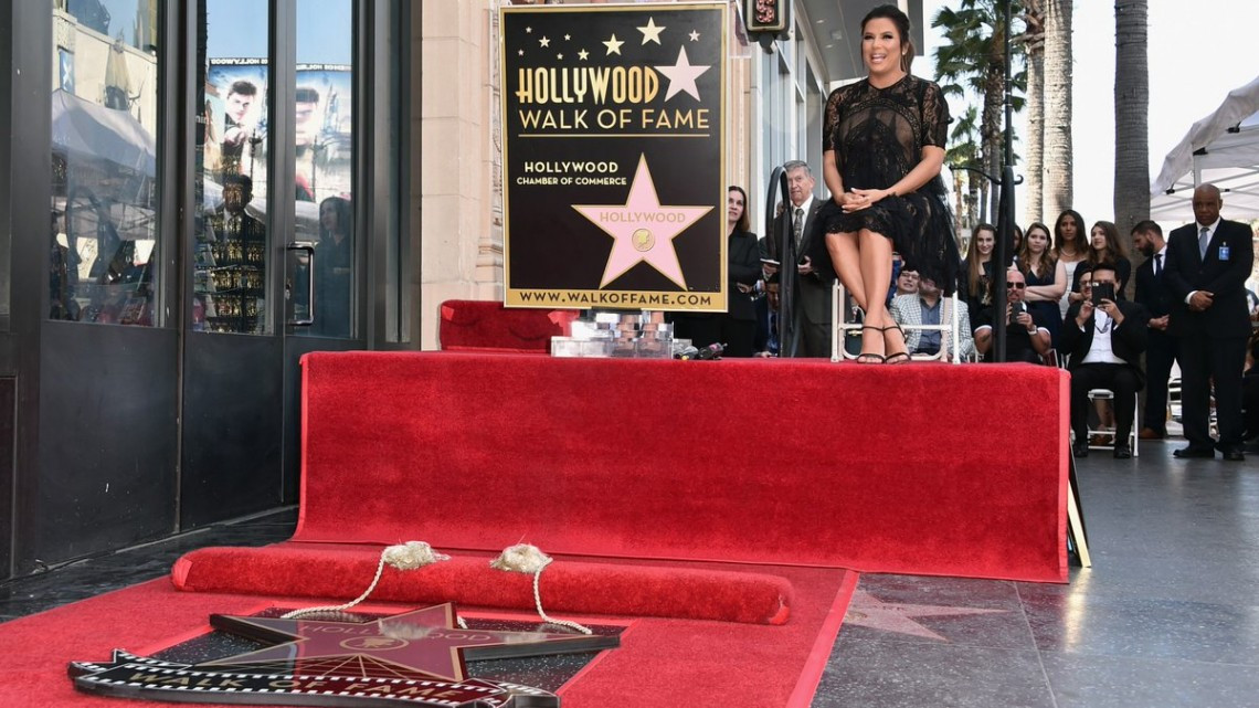 Eva Longoria ya tiene su estrella en Hollywood