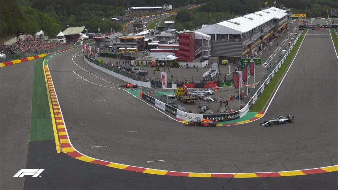 Vettel se lleva el GP de Bélgica, Checo Pérez queda en quinto