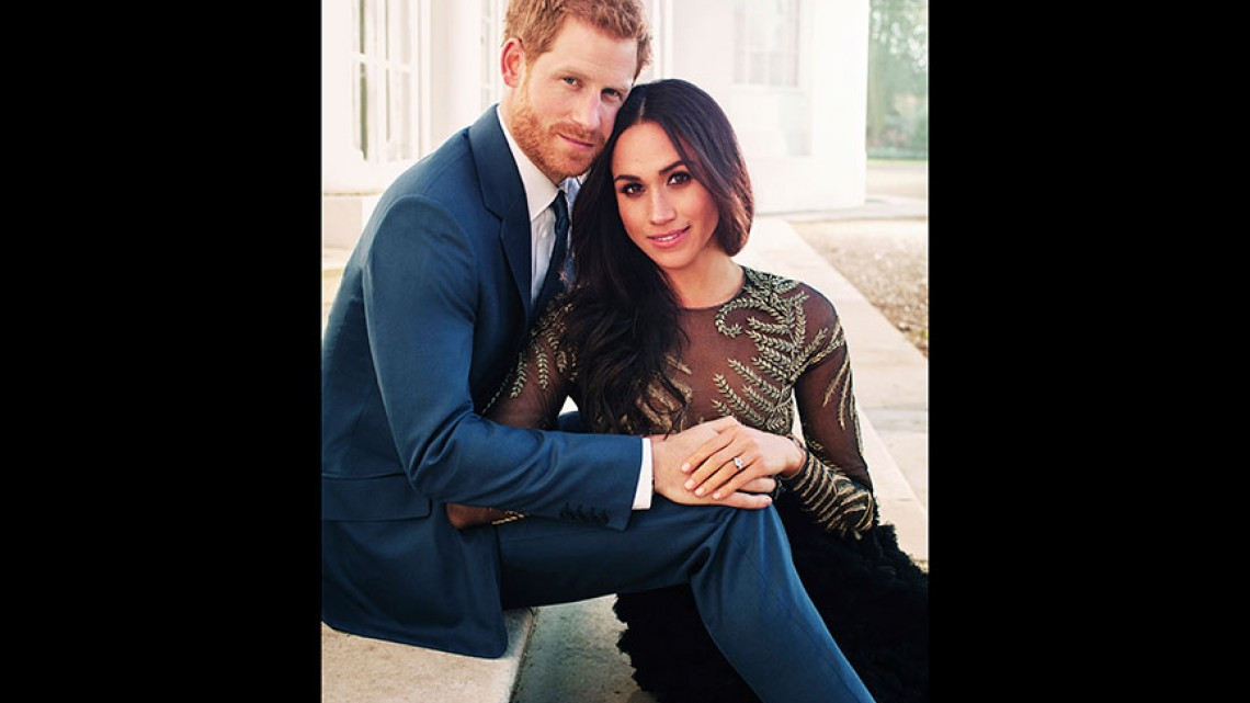 Difunden románticas fotografías del Príncipe Harry y Meghan Markle