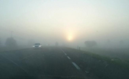 Niebla provoca accidentes múltiples en La Feria 