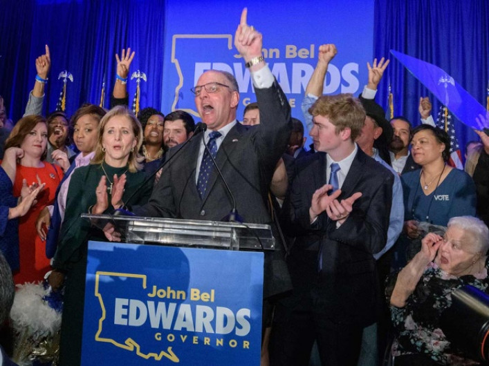 Louisiana reelige a su gobernador