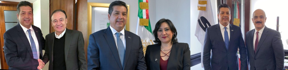 Gobernador sostiene reuniones de trabajo con secretarios del gobierno federal