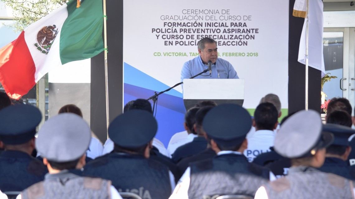 124 nuevos Policías Estatales se integrarán a labores de seguridad