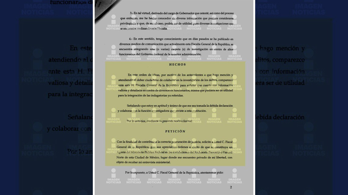 Yo pacté mi entrega con CISEN, SEGOB Y PGR: Duarte