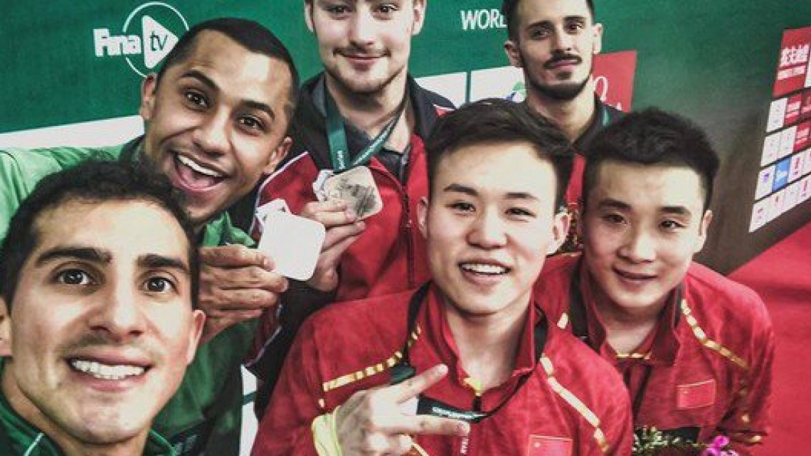 Ganan Rommel Pacheco y Jahir Ocampo medalla de plata en Serie Mundial en China
