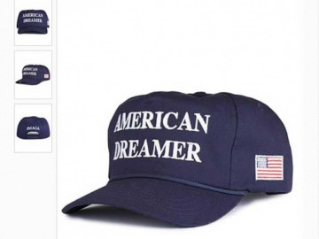 Lanza Trump gorra para "dreamers"
