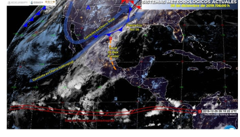 Anuncia Protección Civil descenso de temperatura y lluvias