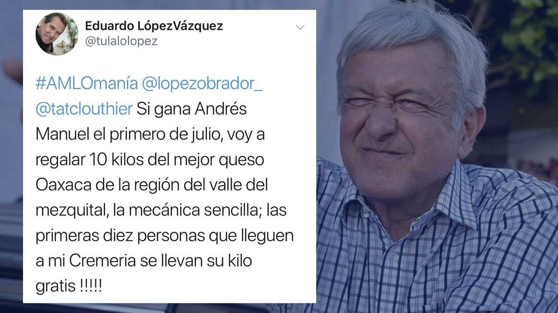 Llegó la AMLOmanía a redes sociales