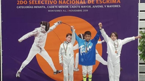 Destaca Selección de Esgrima en Segundo Selectivo Nacional
