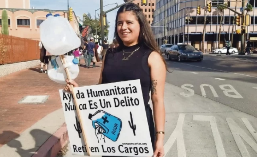 Joven zapoteca es condenada por ayuda a inmigrantes