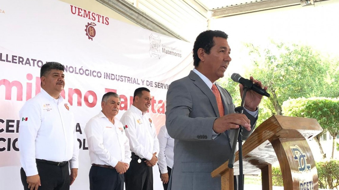 Inaugura alcalde ciclo escolar 2019-2020 
