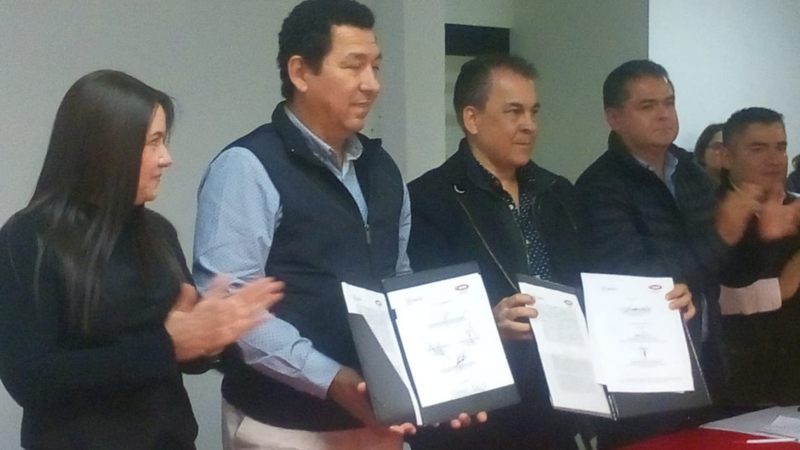 Refrenda el DIF Matamoros convenio con la CMIC en esta cuidad