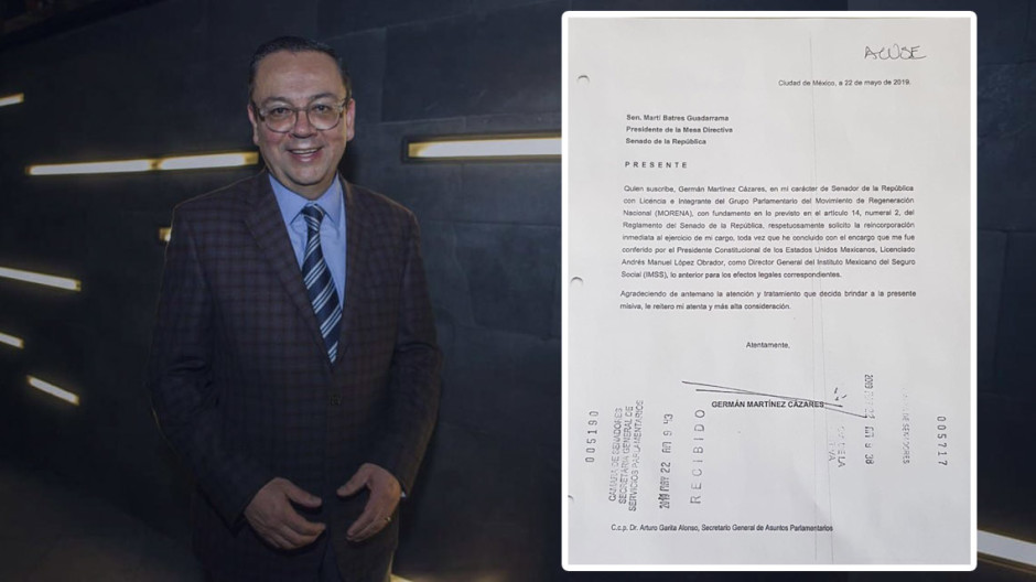 Pide Martínez Cázares regresar al Senado