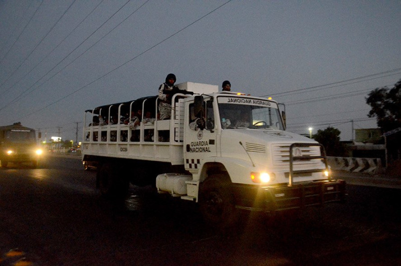 Llegan 200 elementos de la Guardia Nacional a Baja California