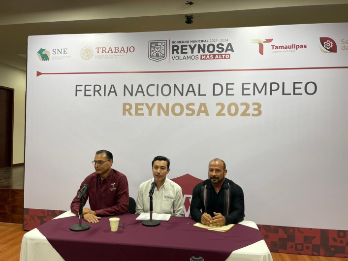 Anuncian Tercer Feria del Empleo en Reynosa