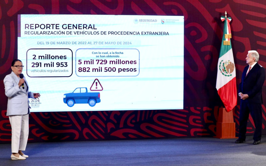 Tamaulipas se mantiene como el estado con mayor número de vehículos regularizados