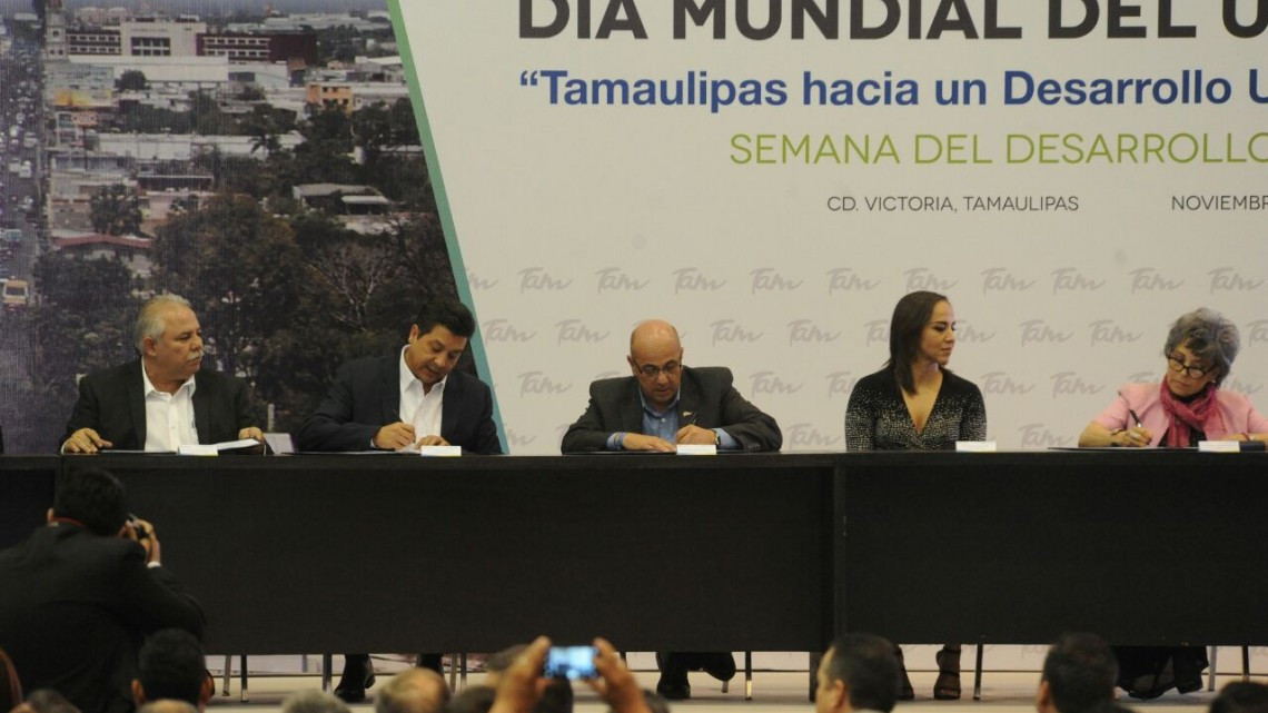Firman convenio de protección y rescate de sitios históricos de Tamaulipas