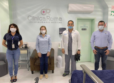 Formaliza DIF Reynosa convenio con Clínica Roma