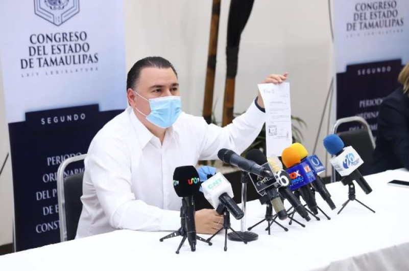 Pide Gerardo Peña a Senador que compruebe recursos extras de la Federación para Covid-19