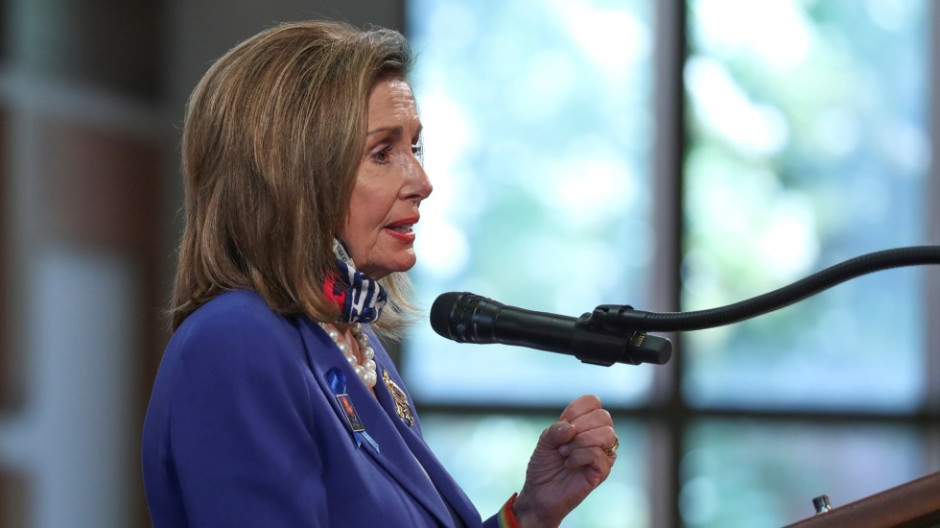 Solo Congreso puede cambiar día de elecciones: Pelosi a Trump