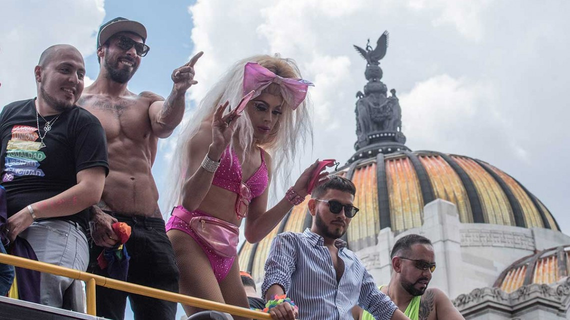Así se vivió la Marcha de Orgullo Gay en México