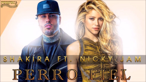 Shakira arrasa en reproducciones con 'Perro fiel'