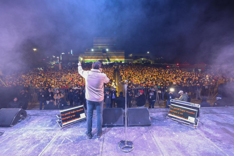 Presentó Alcalde Carlos Peña Ortiz a La Firma en la Expo Reynosa 2024 