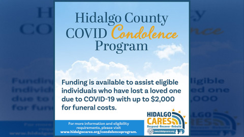 Condado Hidalgo ofrece Programa de Condolencias COVID 