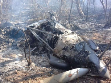 Cae avión tipo cesna de la FAM en Chiapas