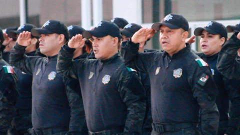 Culminan elementos de FIR readistramiento policial en la USJT