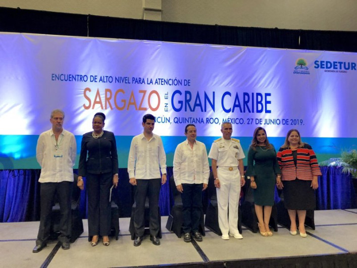 Pactan países un portal con información del sargazo