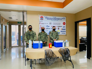 Inicia Jornada de Vacunación Sector Maquila 