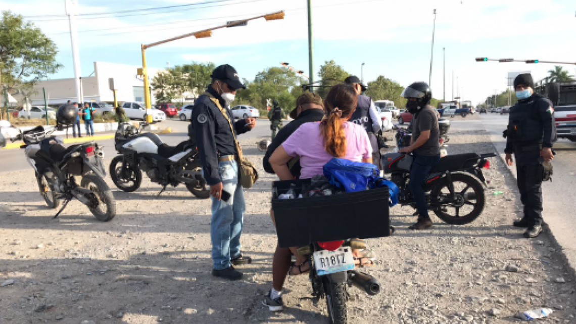 Autoridades de los 3 niveles de gobierno inician operativo contra motociclistas 