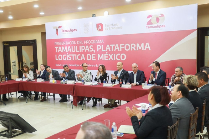 Presentan programa “Tamaulipas, Plataforma Logística de México”