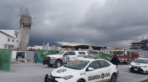 Asciende a 7 el número de muertos tras derrumbe en Monterrey