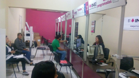 INE en Matamoros atendió a 140 mil personas en 2019