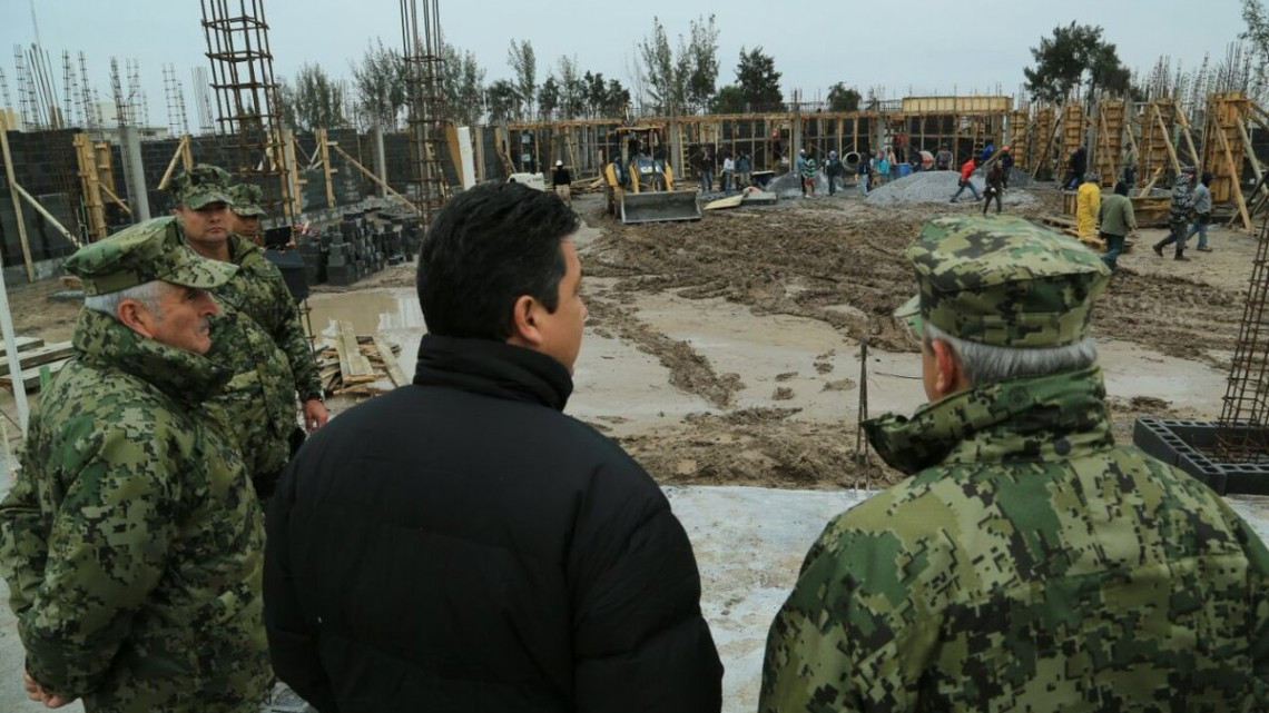 Realiza FGCV donación de terrenos para construcción de base naval