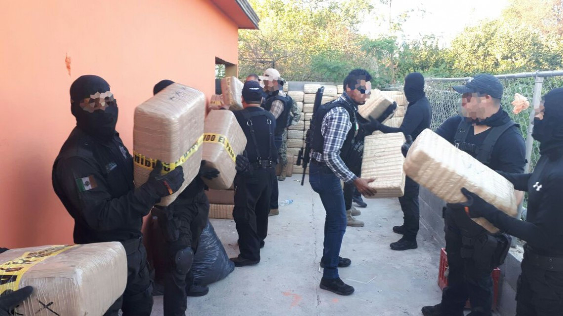 Aseguran 5 toneladas de Marihuana en Camargo