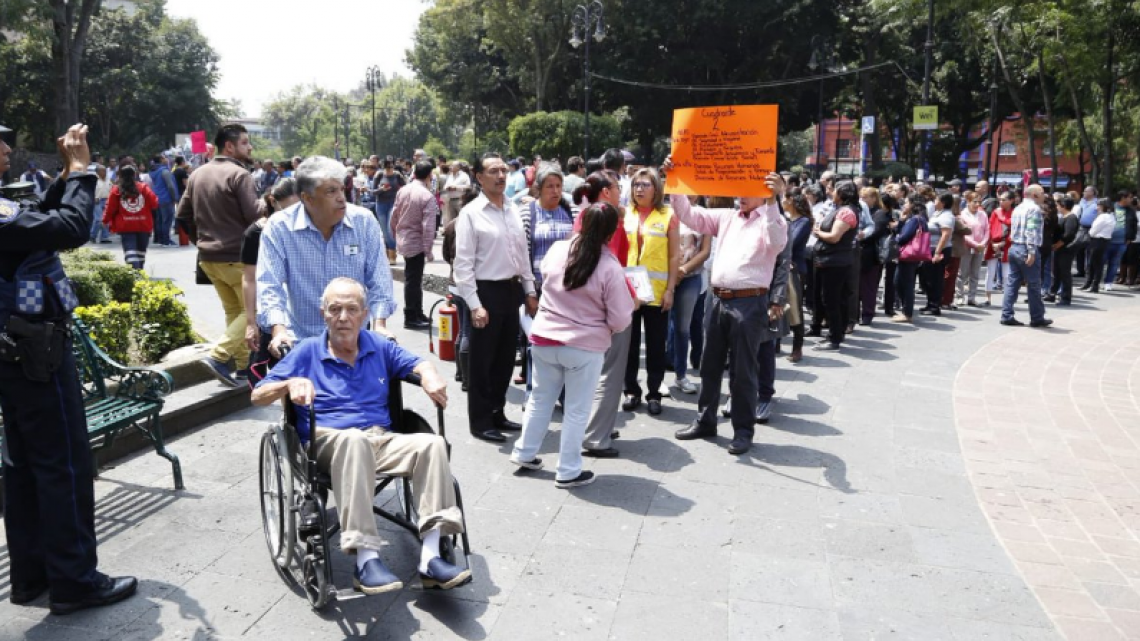 Así se vivió el Macro Simulacro 2018 en CDMX