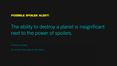 ¿Cómo evitar Spoilers de Star Wars: The Last Jedi? Te lo contamos