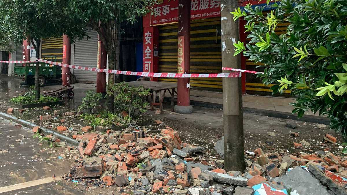 Terremoto en China deja al menos dos muertos 