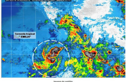 Tormenta tropical Emilia se aleja de costas nacionales