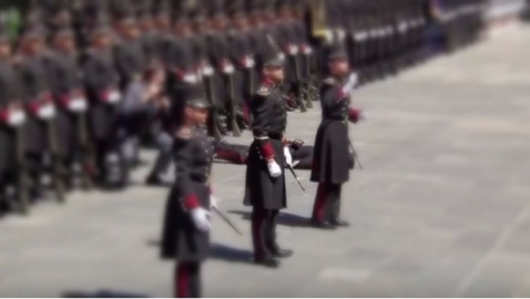 Diagnostican afectaciones a cadete caído frente a EPN con honor