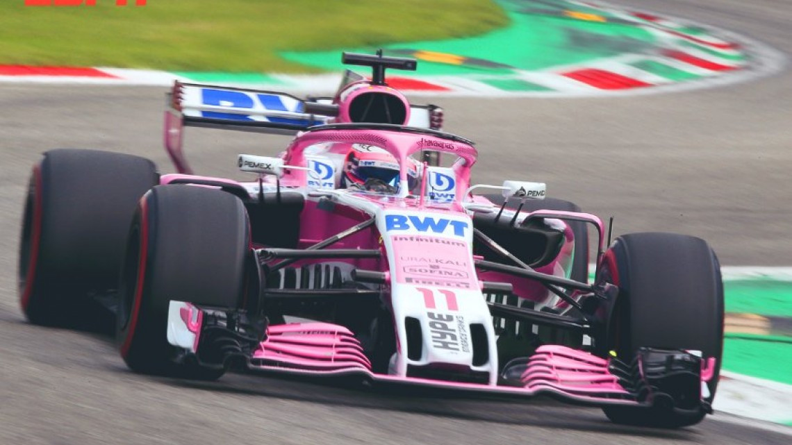 Lewis Hamilton se lleva en el GP de Italia, Checo Pérez termina en octava posición